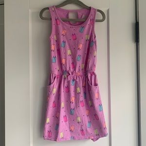 Circo 4T lavender sleeveless cotton dresss